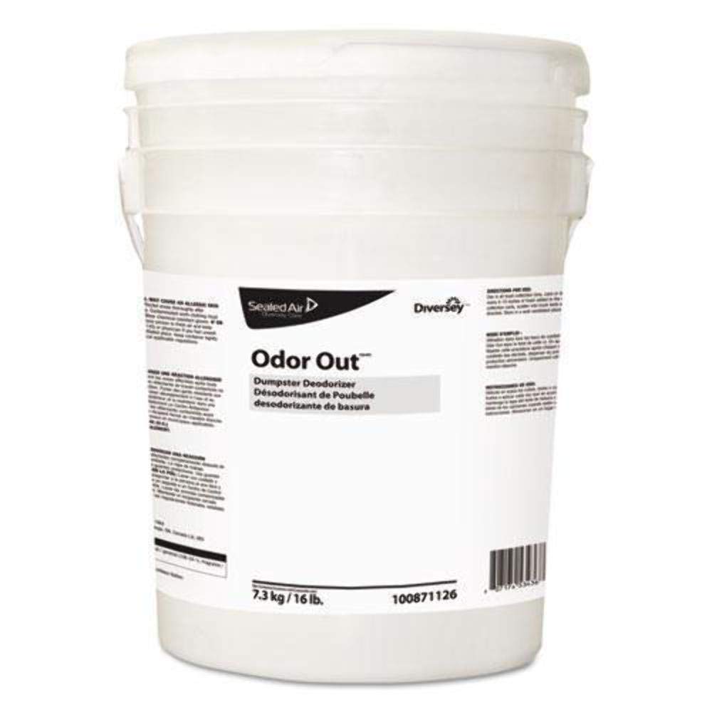Diversey Odor Out Odor Counteractant Pellets, Fresh Floral, Pink, 16 lb Pail 100871126