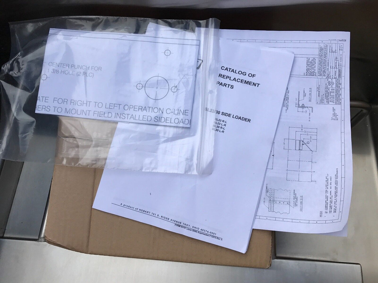 New Hobart SL23/E-NOHDRL Side Loader