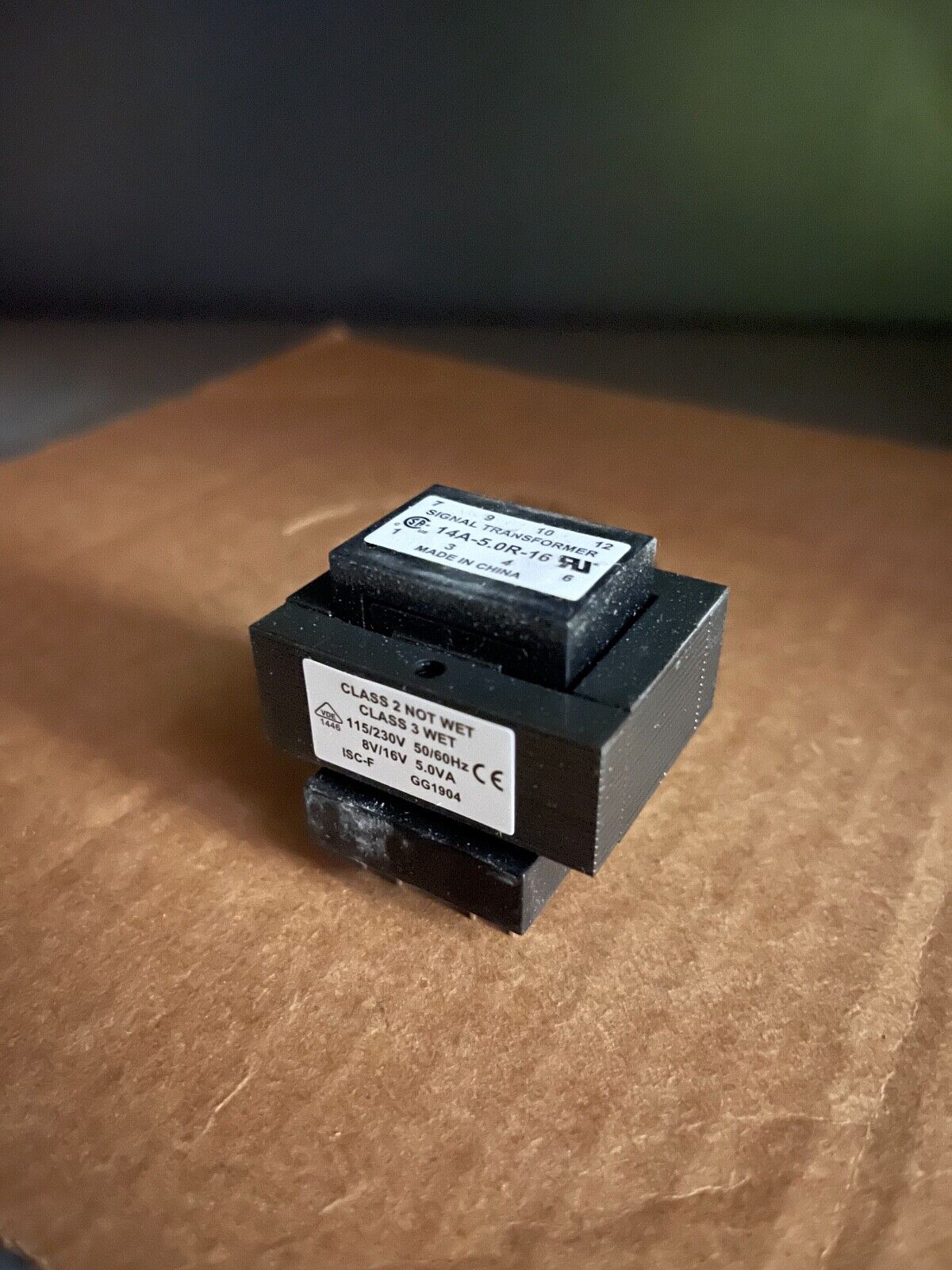 SIGNAL TRANFORMER 14A-5.0R-16 Power Transformers 50\60 Hz, BOX OF 50