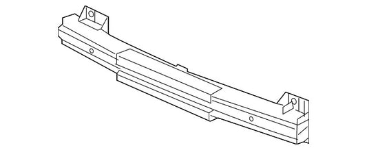 13-17 HONDA ACCORD REAR BUMPER RAINFORCEMENT OEM 71530-T2A-A00ZZ