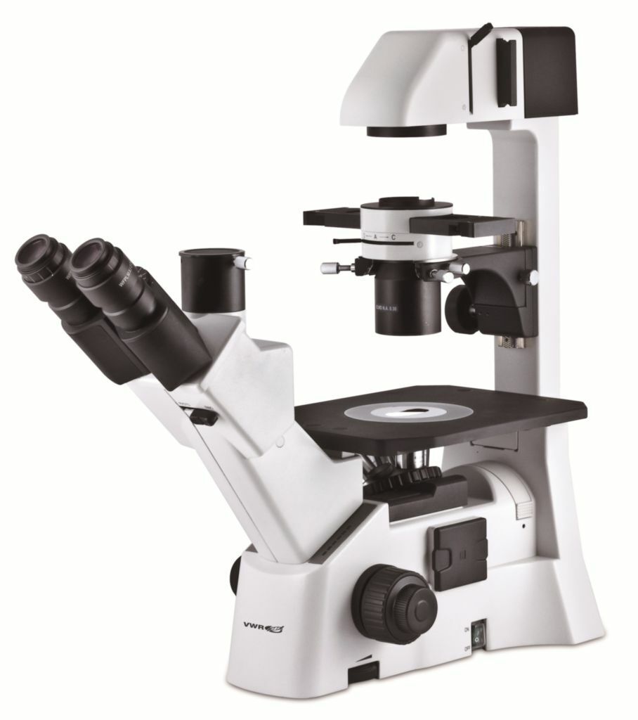 VWR Trinocular Inverted Microscope model number 89404-462