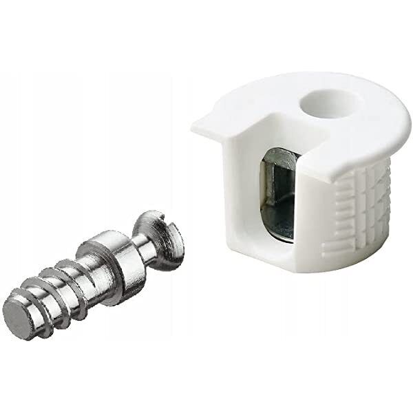 Hafele Rafix 20 SE Flush, without Ridge white 19mm Hafele Part# 263.50.705