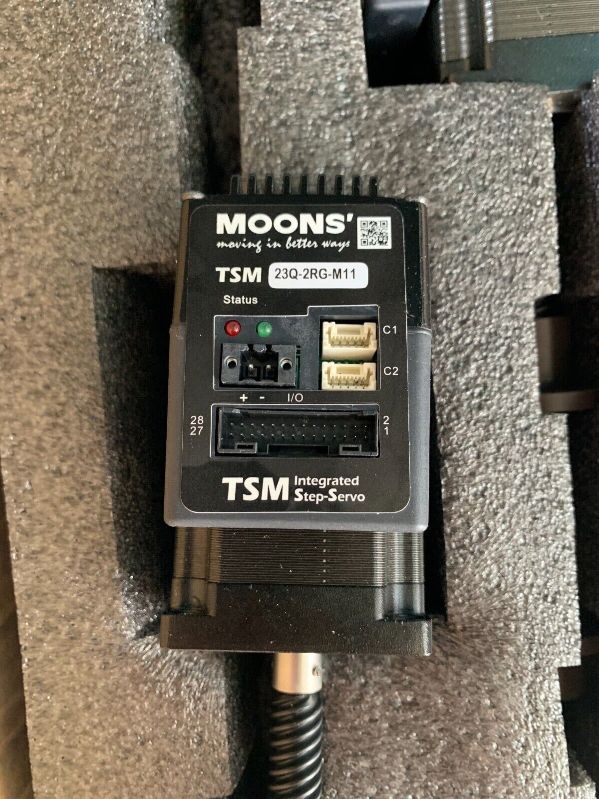 MOONS' TSM 23Q-2RG-M11 NEMA 23 Integrated StepSERVO