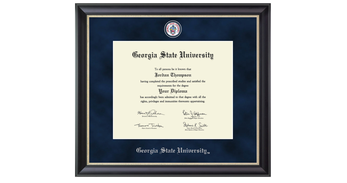 Georgia State University Regal Edition Diploma Frame