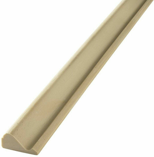 Polyurethane Flexible Base Cap Moulding 163 11/16 in X 1-3/8 in X 144 In. HD Tan