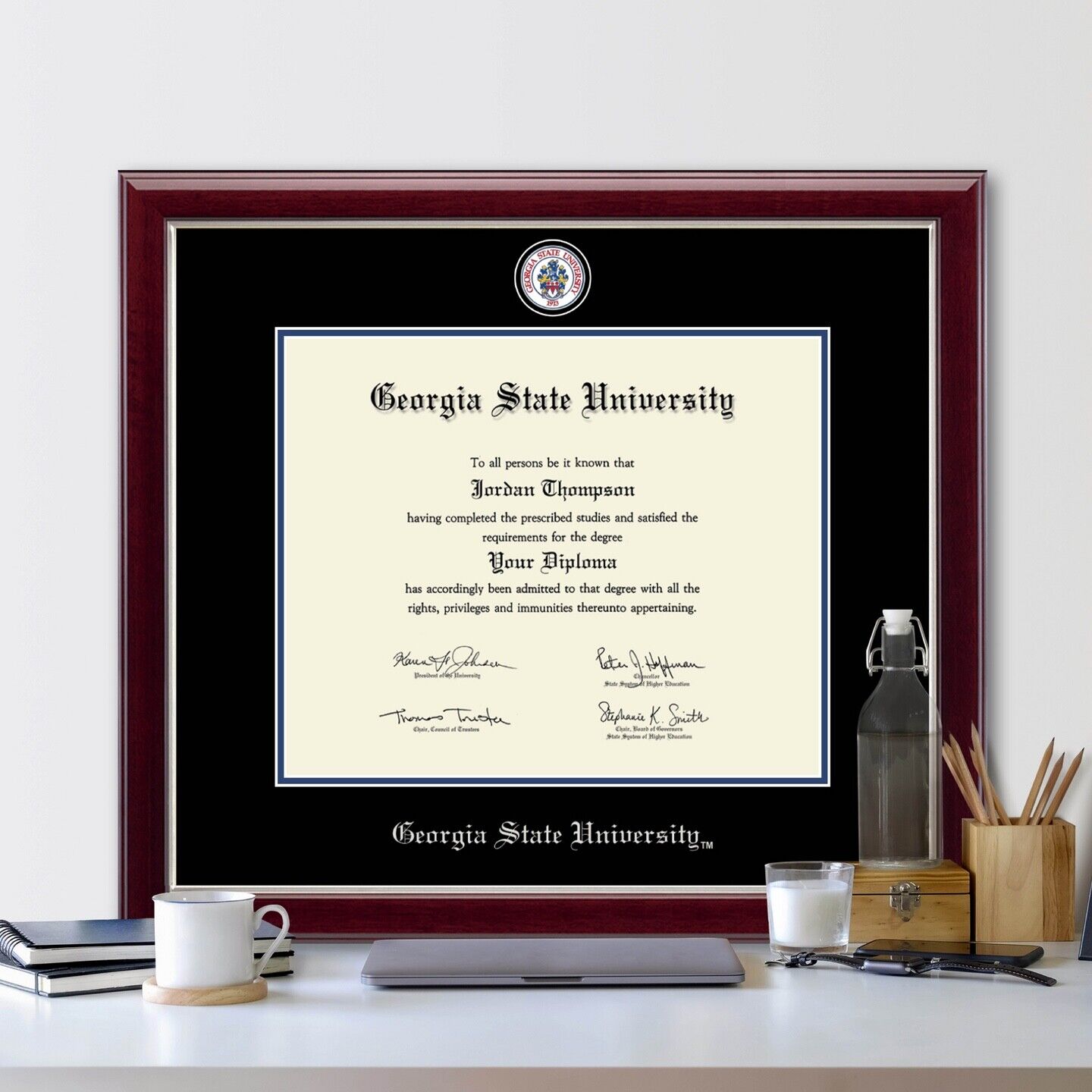 Georgia State University Masterpiece Medallion Diploma Frame