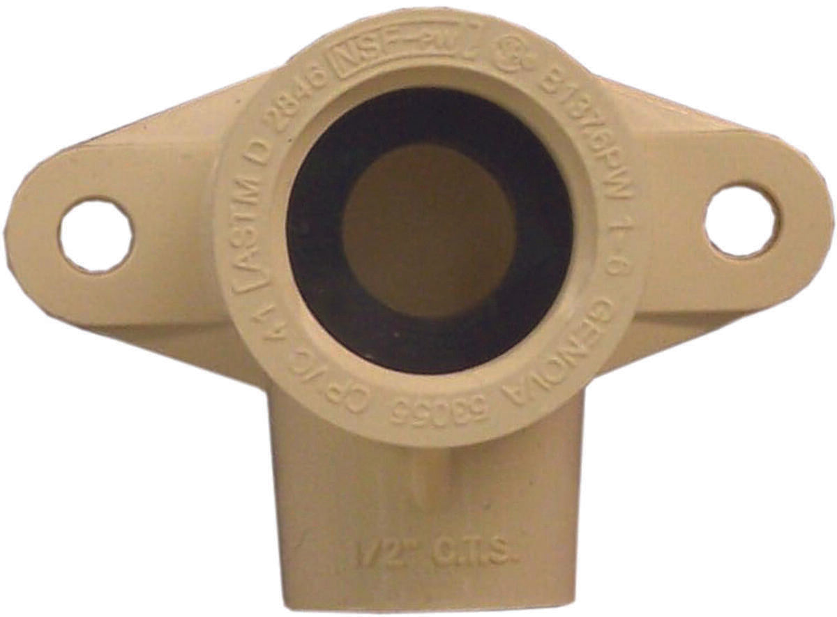 Genova 53055 CPVC WING ELBOW 1/2 FIP