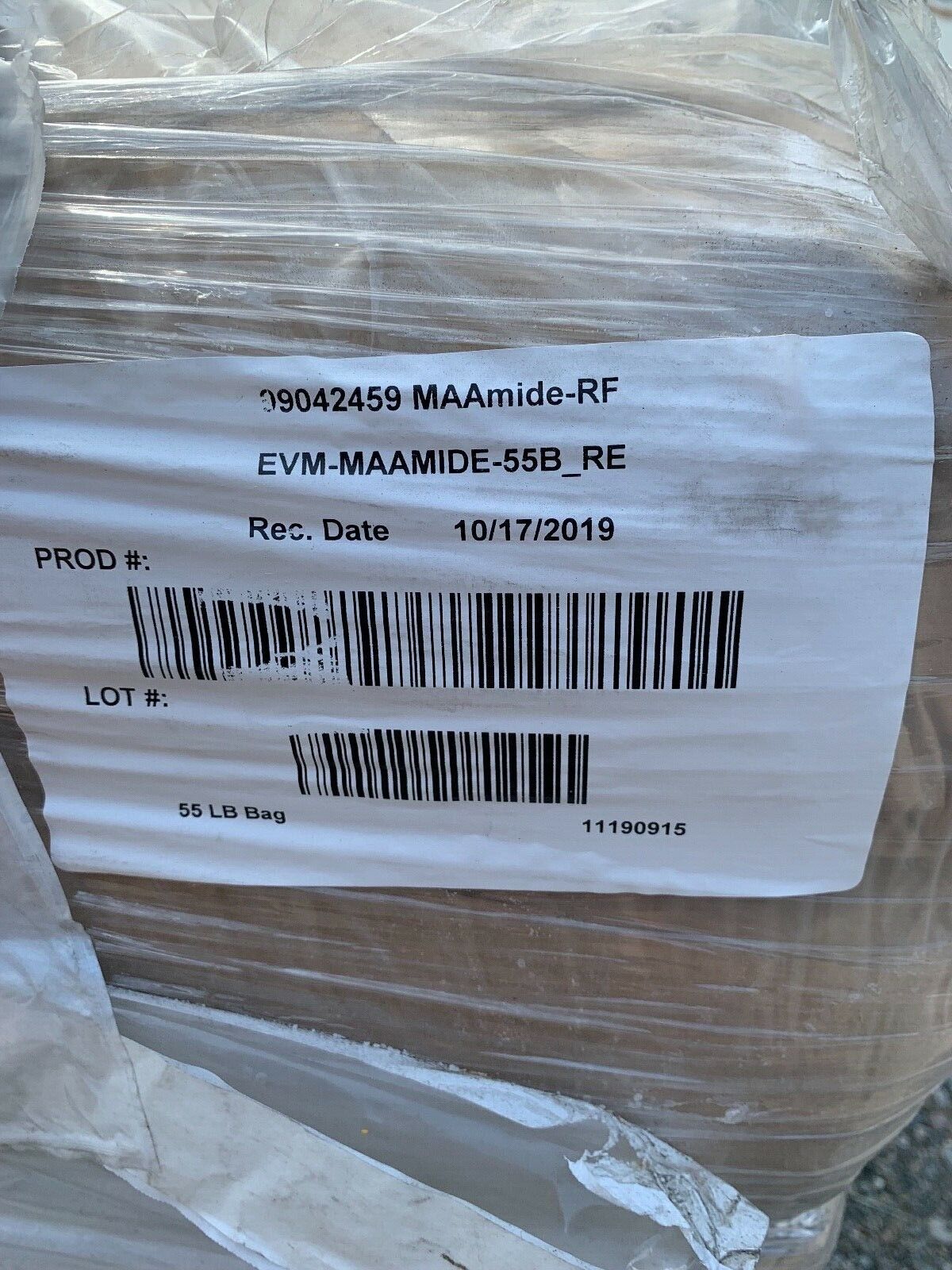 ONE SKID EVONIK VISIOMER MERACRYL MAAmide RF Methacrylamide