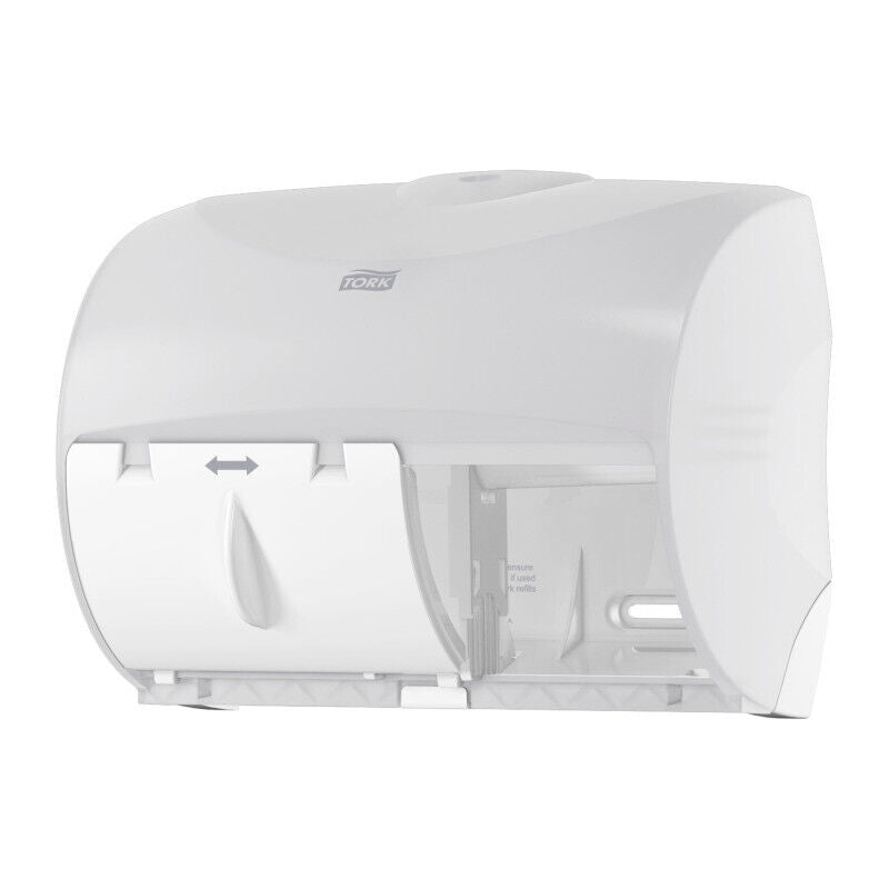 Tork Twin Bath Tissue Roll Dispenser for OptiCore 56 57 20 White