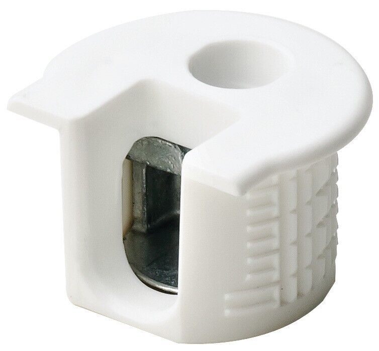 Hafele Rafix 20 SE Flush, without Ridge white 19mm Hafele Part# 263.50.705