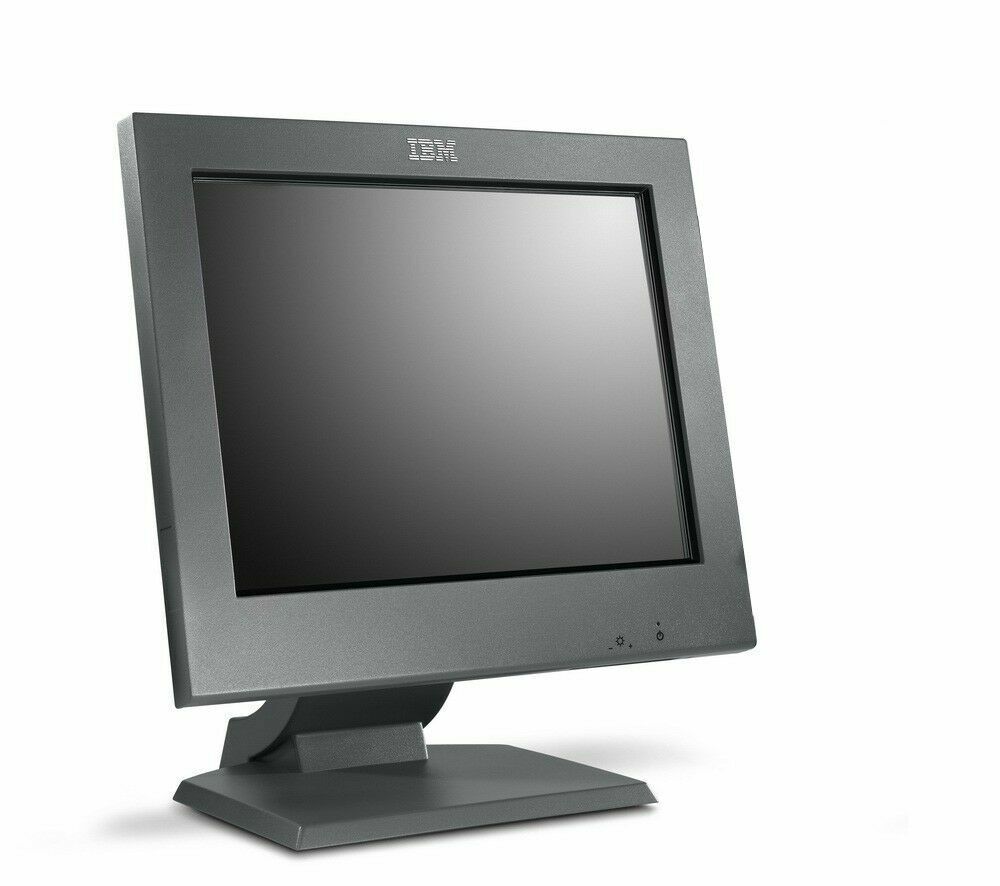 NEW IBM Toshiba 15" 4820-5LG SurePoint SurePOS touch monitor w/stand 48205LG