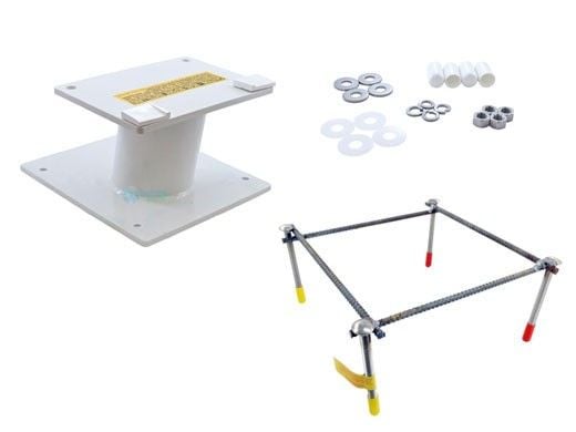 S. R. Smith 606/608 Steel Cantilever Stand & Jig | White | 69-209-001