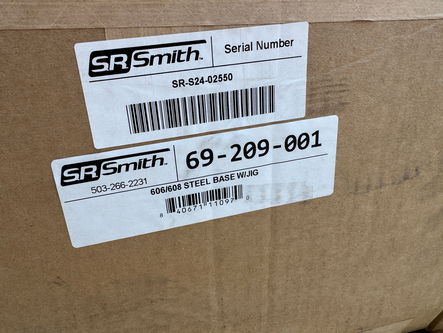 S. R. Smith 606/608 Steel Cantilever Stand & Jig | White | 69-209-001