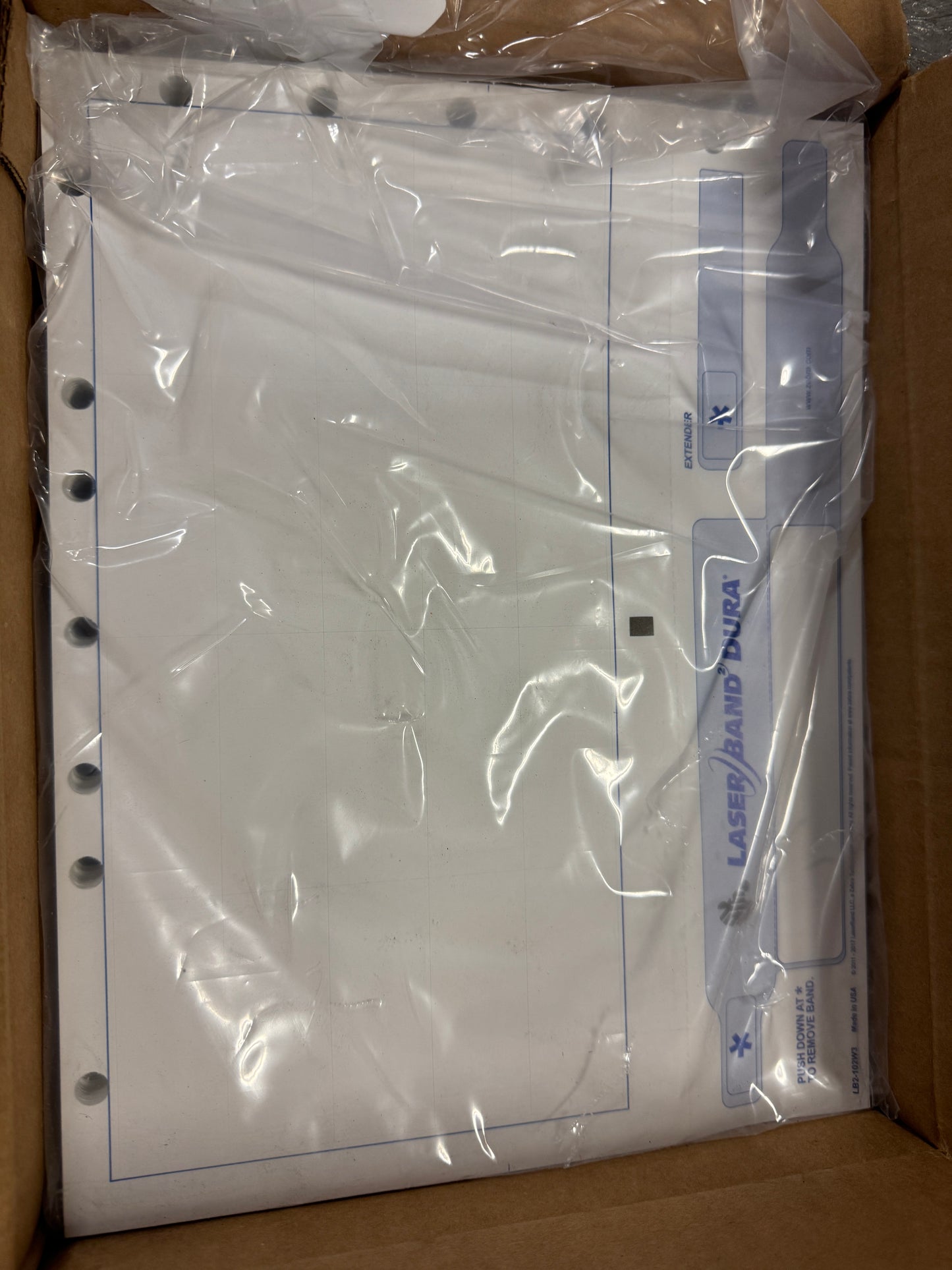 Zebra LaserBand2 Dura Wristbands SKU: LB2-102W3 | Box of 1000