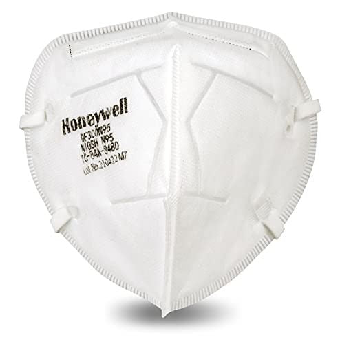 Honeywell Safety DF300 N95 Flatfold Disposable Respirator- Box of 20, White