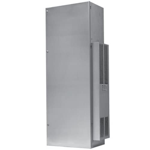 Hoffman CR430626G018 CR43-Series Air Conditioner, Galvanized, 6,500 BTU, 230V, 50/60 Hz, 47.25" x 21.00" x 51.00"