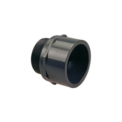 Nibco 836-012 4504 PVC Male Adapter, Socket x MPT, 1-1/4" Pipe Size