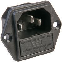 SCHURTER 6200.2300 CONN, FUSED POWER ENTRY MODULE, PLUG 10A (1 piece)