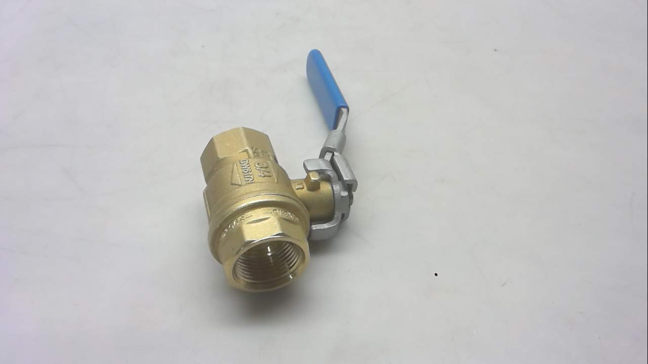 Rub Cw617n 3/4, Brass Ball Valve, Female, Size:3/4 Cw617n 3/4