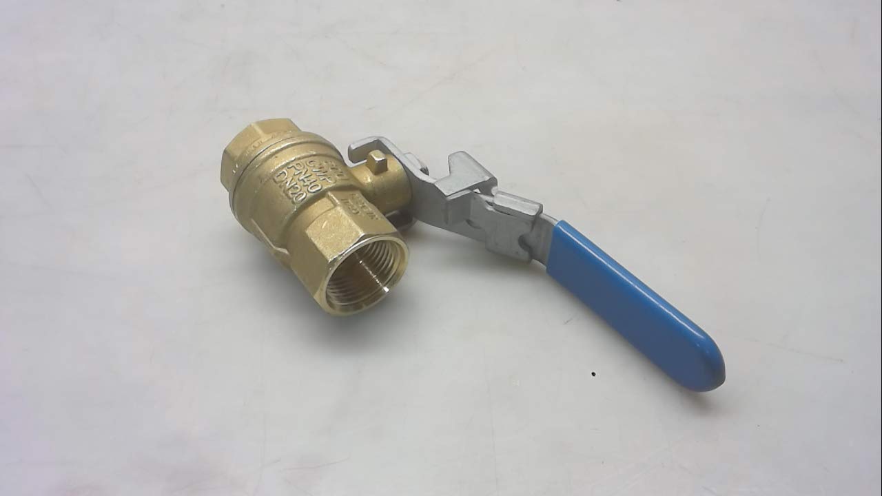 Rub Cw617n 3/4, Brass Ball Valve, Female, Size:3/4 Cw617n 3/4