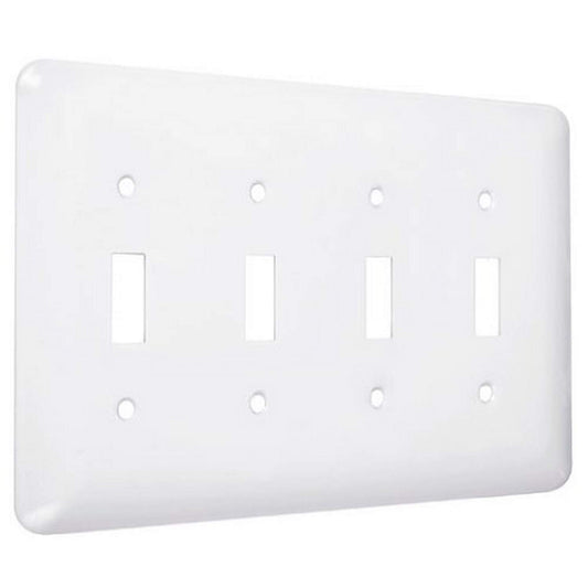 Hubbell-Bell Princess Metallic Wallplate with One Toggle