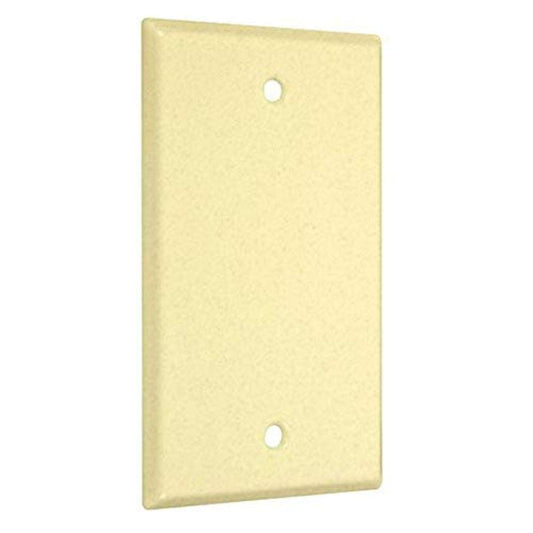 Hubbell-Bell Standard Metallic Wallplate with Blank