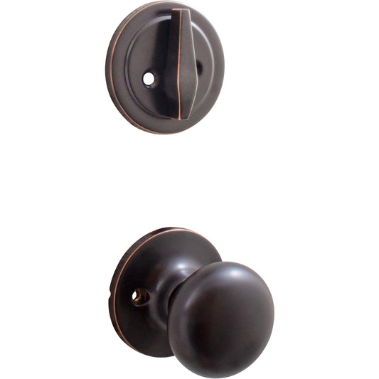 Highland Door Knob, Interior Handleset Trim, Vintage Bronze by Stone Harbor Hardware