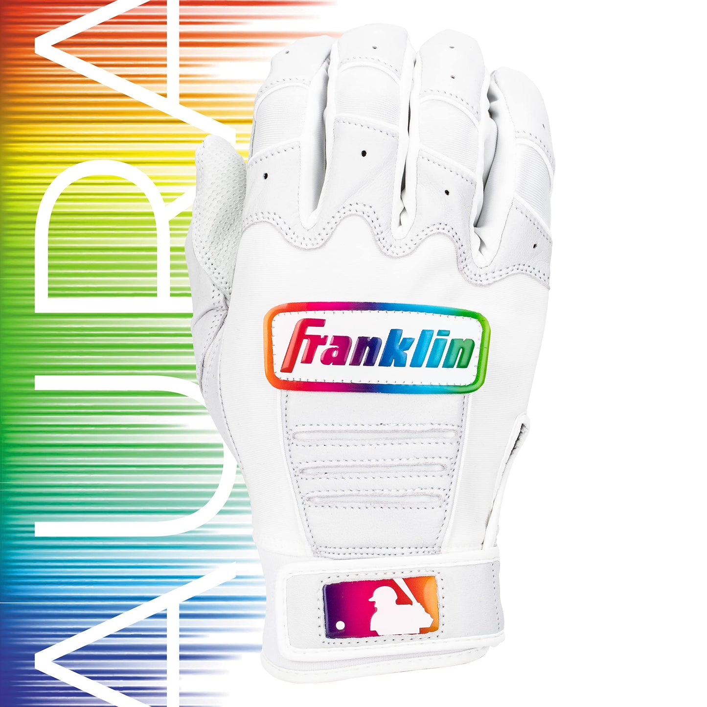 Franklin Sports MLB Baseball Batting Gloves - CFX Pro Youth Batting Glove Pairs - Baseball + Softball Batting Gloves