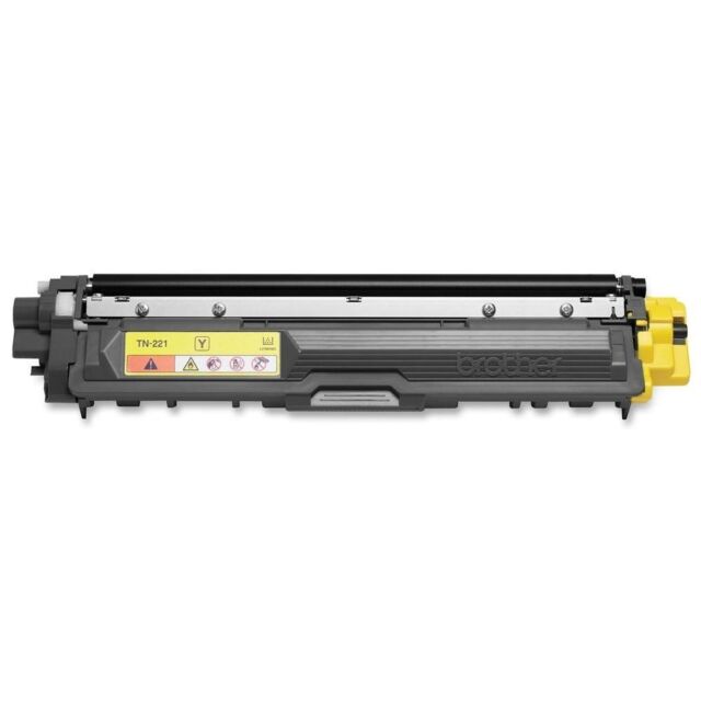 Genuine OEM Brother TN221Y Yellow Toner Cartridge Laser Series HL MFC NEW